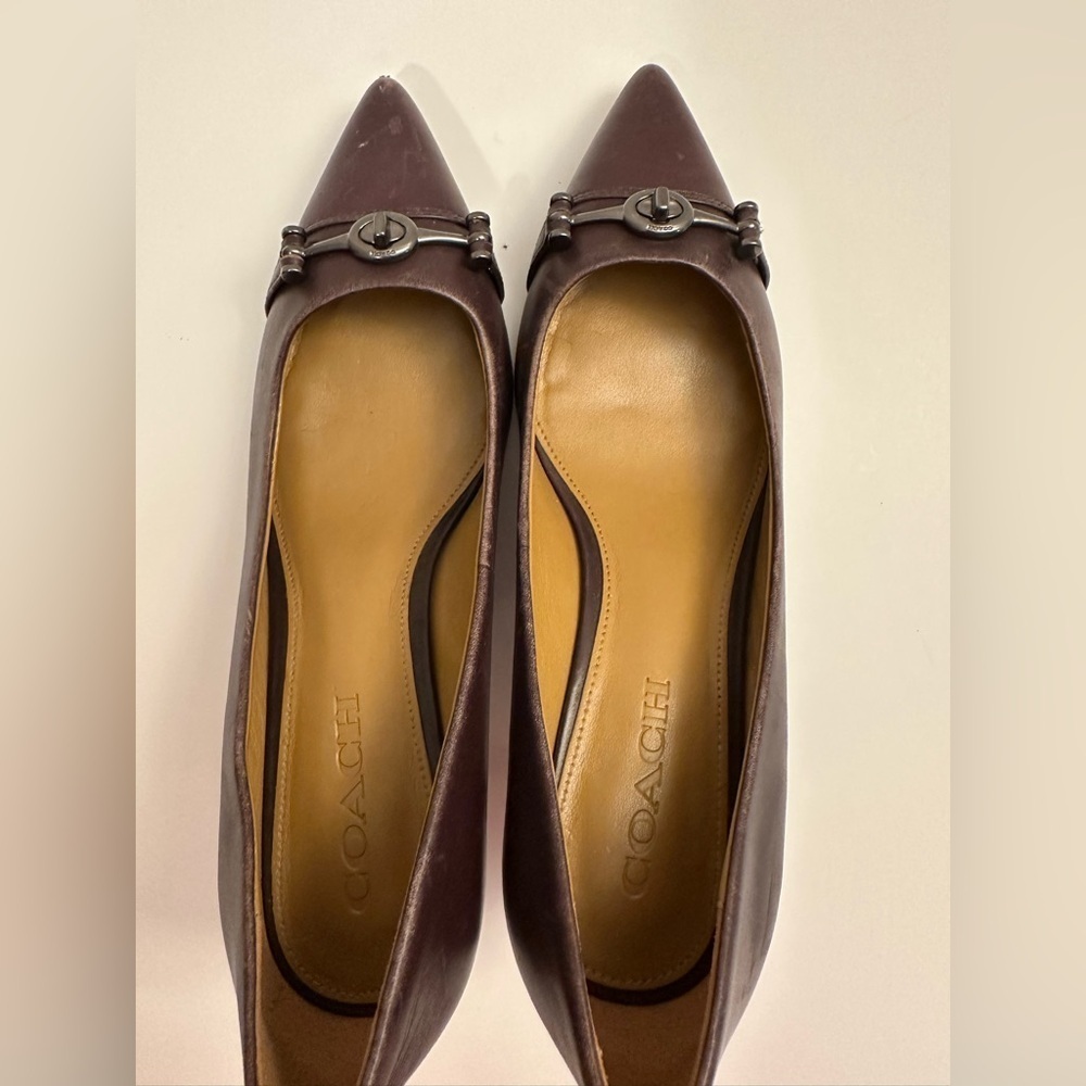 Coach Lauri Pointed-Toe Pumps Size 8.5 View 6